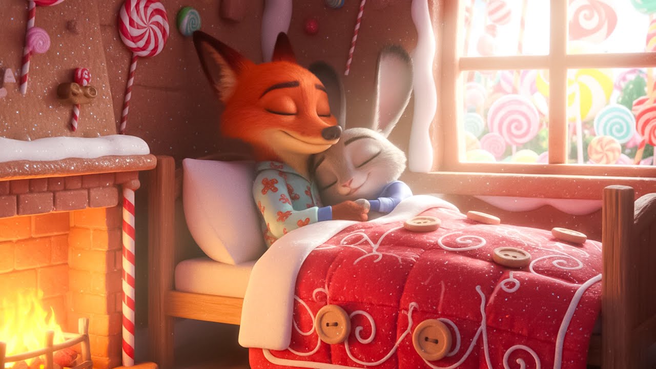 Засыпайте мгновенно с музыкальными мелодиями из «Зверополиса 2» — дышите вместе с Джуди и Ником 🐰...