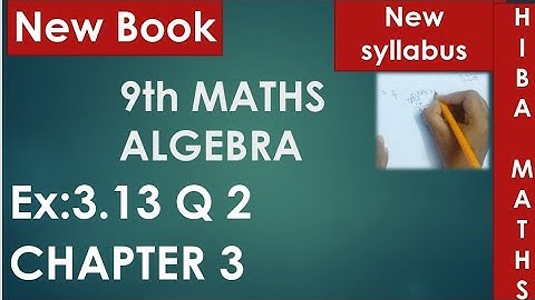 9th maths chapter 3 exercise 3.13 question 2 tn samacheer hiba maths