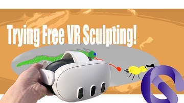 Free VR Sculpting With Gravity Sketch Is Awesome!