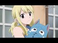 Fairy tail natsu embrasse happy extrait