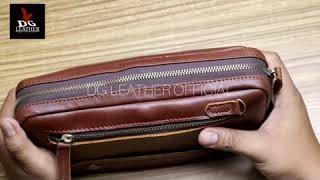 Handbag atau tas tangan pria - kualitas kulit CH DGLeather