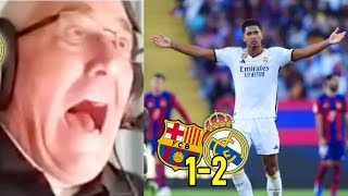 ¡BELLINGHAM DESATA LA LOCURA! Reacción al Barcelona 12 Real Madrid en Tiempo de Juego COPE