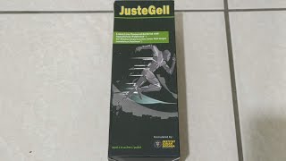 Unboxing the Energy Gel by brand JusteGell