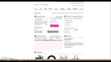 Avon Invoicing Part 1