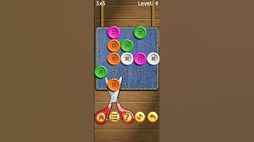 Buttons and scissors level 4|Games #shorts