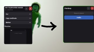 GUI TELEPORTER MAKER SCRIPT | Roblox Exploiting