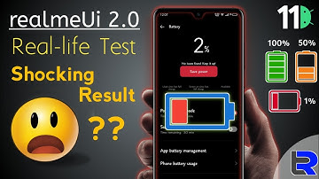 Realme X2 🔋Battery drain test🔋 after realmeUI 2.0/ Android 11 Trial update | A Day With Realme X2