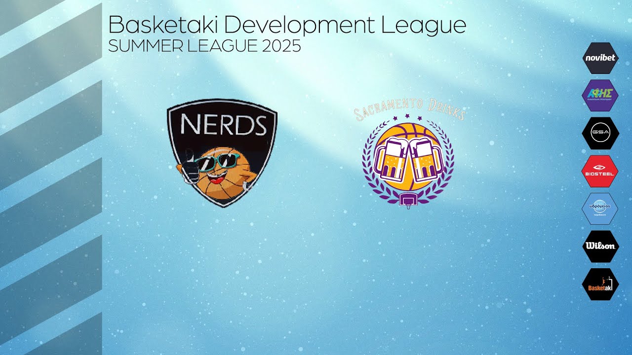 Basketaki Summer League - Brooklyn Nerds Vs Sacramento Drinks (07/06/2025)