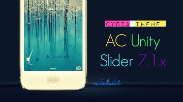 Slider Theme | AC Unity Slider 7.1.x