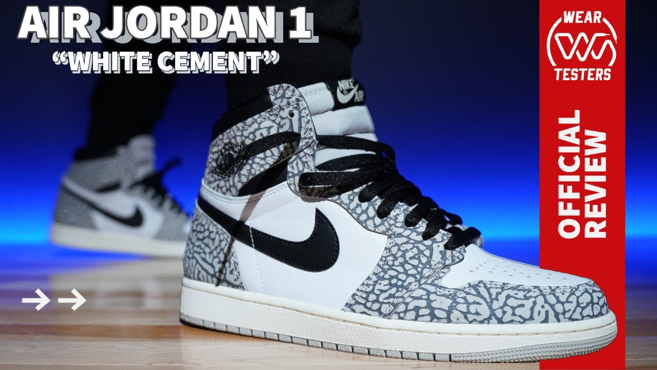 Air Jordan 1 High OG White Cement