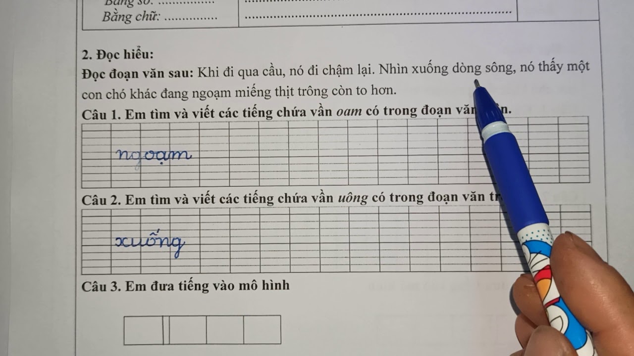 Đề thi tiếng việt lớp 1 học kì 2 | Tiếng Việt Lớp 1- Đề kiểm tra học kì 2, Tiếng Việt Lớp 1- Đề kiểm tra học kì 2 – Đề số 1
