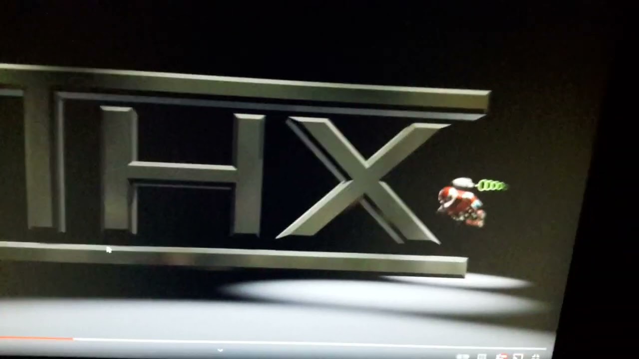 THX - Tex open door on Right of Letter 