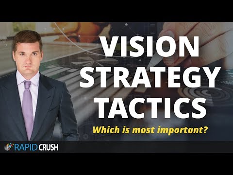 Vision, Strategy and Tactics - which is most important?