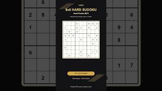 Hard Sudoku Challenge #072