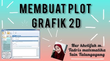 TUTORIAL MEMBUAT PLOT GRAFIK 2D MENGGUNAKAN MICROSOFT MATHEMATICS