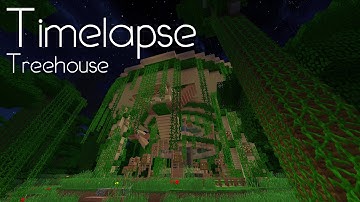 Minecraft Creative Timelapse - Jungle Treehouse