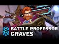 Battle Professor Graves Wild Rift Skin Spotlight