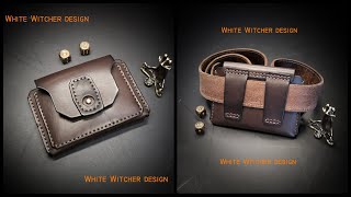 : Make a belt wallet - Hunter - White Witcher design