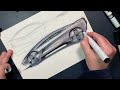 How to Draw Cars Making a Composition on Page with Luciano Bove