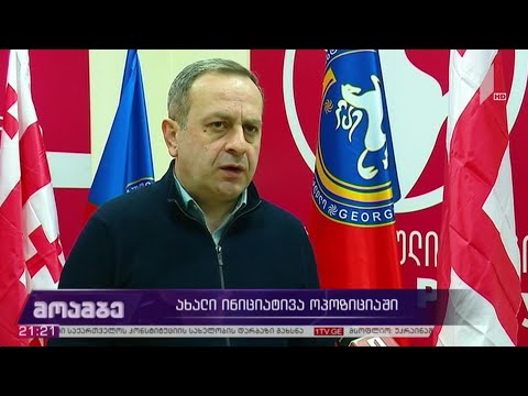 ახალი ინიციატივა ოპოზიციაში