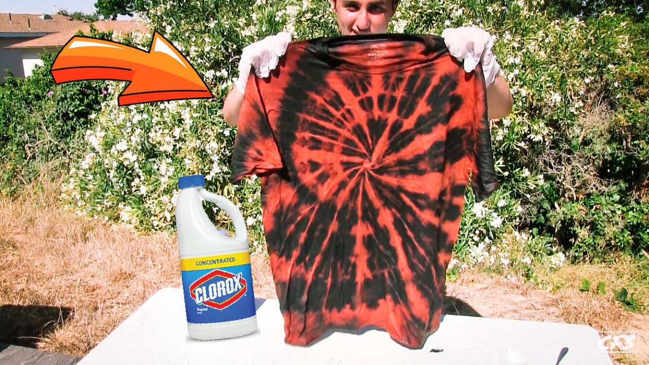 How To Bleach Dye Youtube