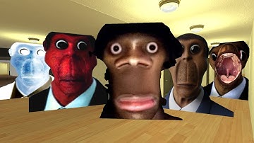 POV HI MY NAME IS AUUGHH AND OBUNGA NEXTBOTS #Gmod #Nextbots