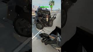 Land Rover Defender Vs Bollard shorts