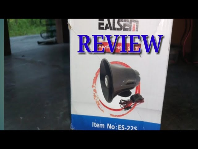Review horn speaker BALSEM ES-22S@elektronika jadi mudah class=