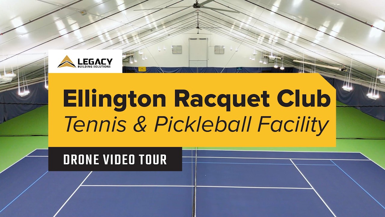 Tennis Pros Choose This Club | Ellington Racquet Club Tour - YouTube