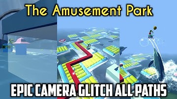 Dancing Line - The Amusement Park Camera Glitch (All Paths)
