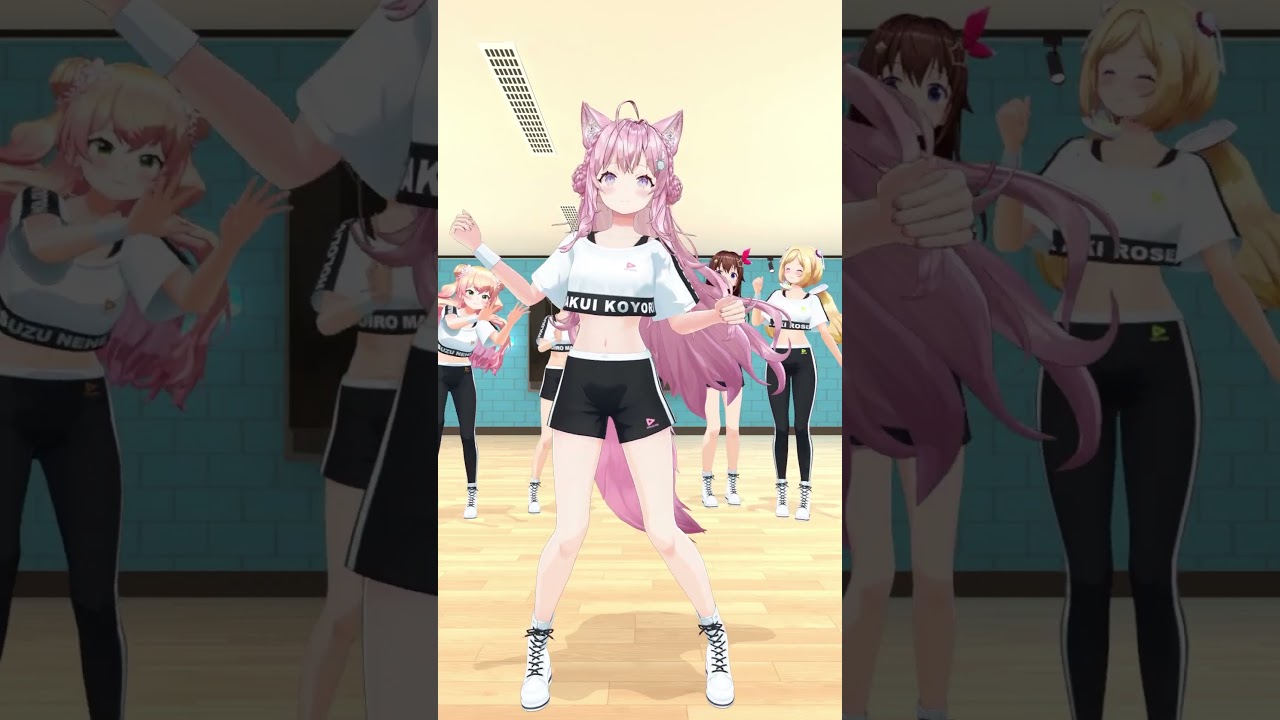 ハピチョコ最難関！間奏ダンスチャレンジ！ご褒美あり！？ #HoshimaticProject #Shorts 【博衣こより/ホロライブ】