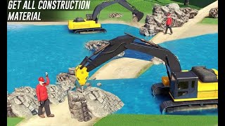 River Sand Excavator Simulator: Crane Game (by Centaurus Games) - Android / iOS Gameplay screenshot 5