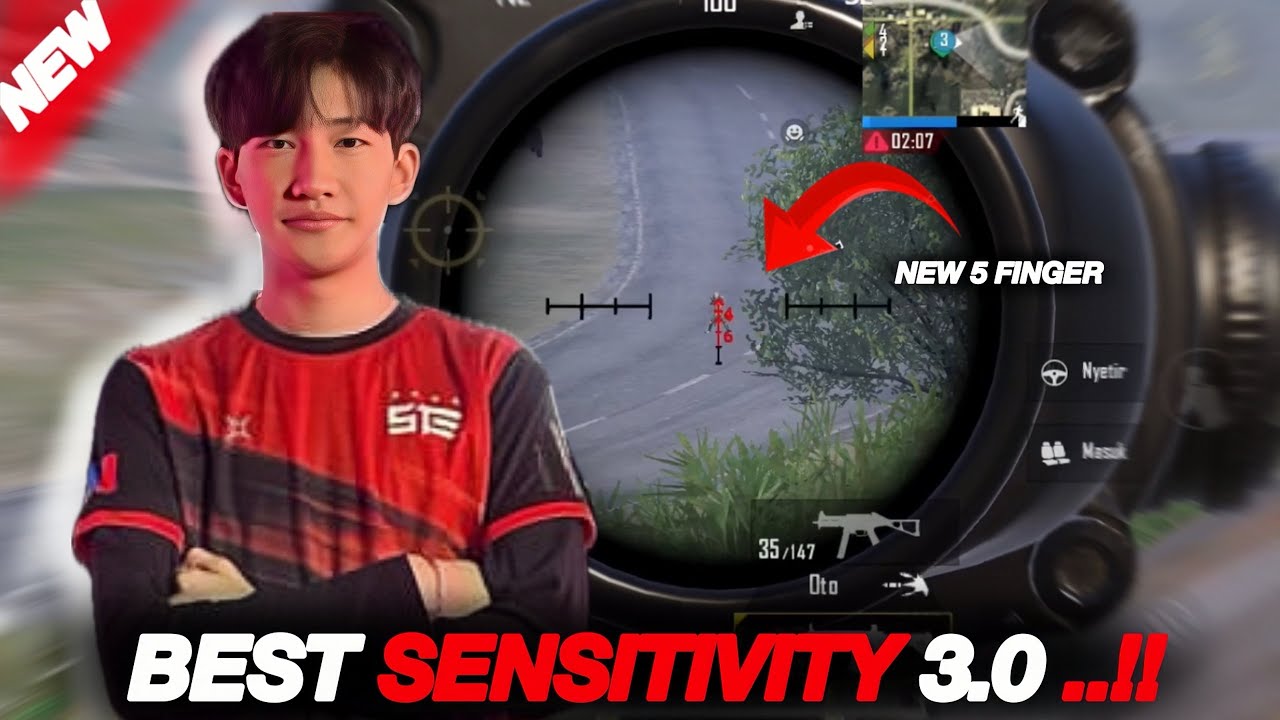STE NIRZED NEW SENSITIVITY UPDATE 3.0 | BEST SENSITIVITY + BASIC SETTINGS FOR PUBG MOBILE / BGMI