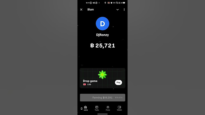 Blum New Update - Wallet option #Blum #Blumbot #crypto