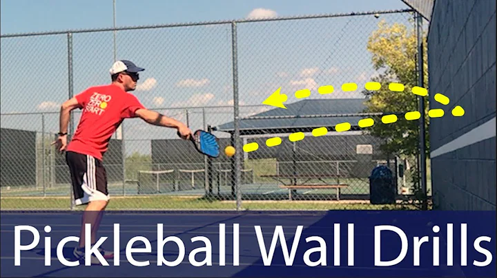 Pickleball Wall Drills for You to Practice