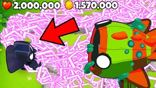 *NEW* Random Projectile Mod VS BOSS BLOON BATTLE! (Bloons TD 6 Mod)