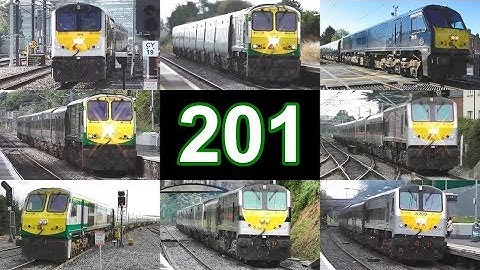 Irish Rail 201 Class Locomotive Special