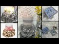 DIY DOLLAR TREE GLAM CRUSHED DIAMONDS COASTERS | BEAUTIFUL GLAM ROSE CANDLE HOLDER STAND - QVC DUPE