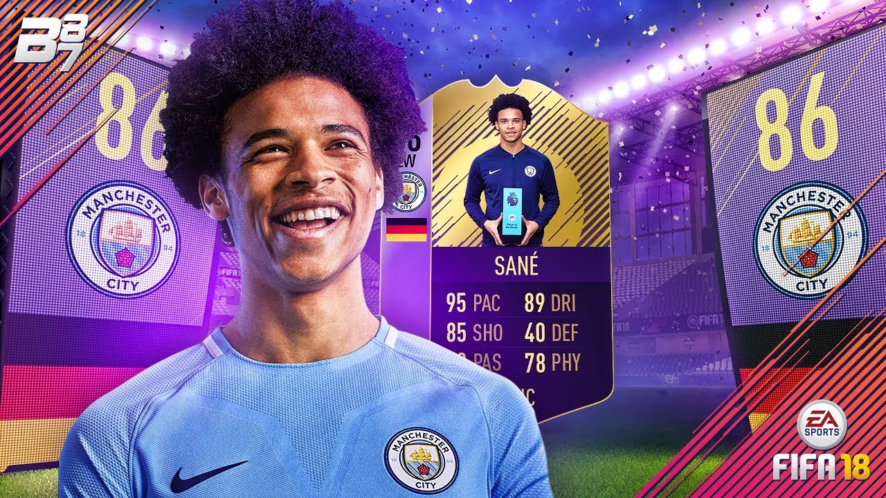 EPL PLAYER OF THE MONTH SQUAD BUILDER CHALLENGE! (SBC 86 POTM SANE UNLOCK) FIFA 18 ULTIMATE TEAM