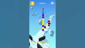 Stack Rider - Gameplay Android,iOS (Level 2) #Shorts