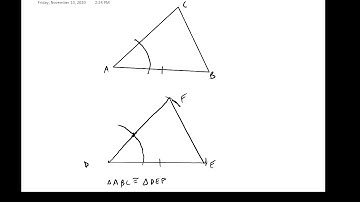 Geometry Lesson 5.3 Proving Congruence - SAS