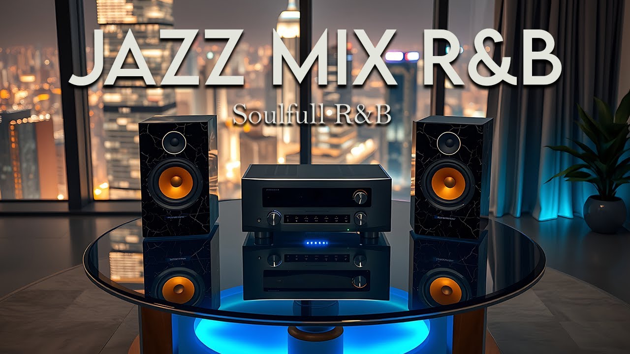 Smooth Jazz & Soul R&B – Cozy Living Room Ambience for Working, Studying, and Chill