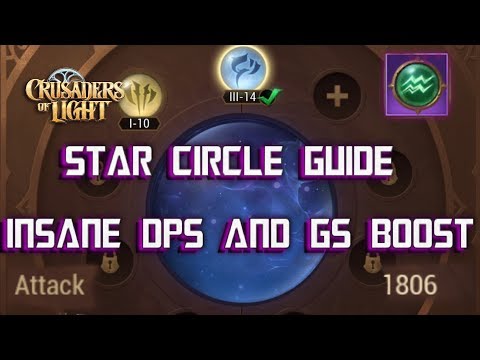 STAR CIRCLE GUIDE - INSANE STATS!? - Crusaders of Light