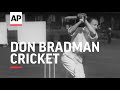 Don bradman how to play cricket  sound