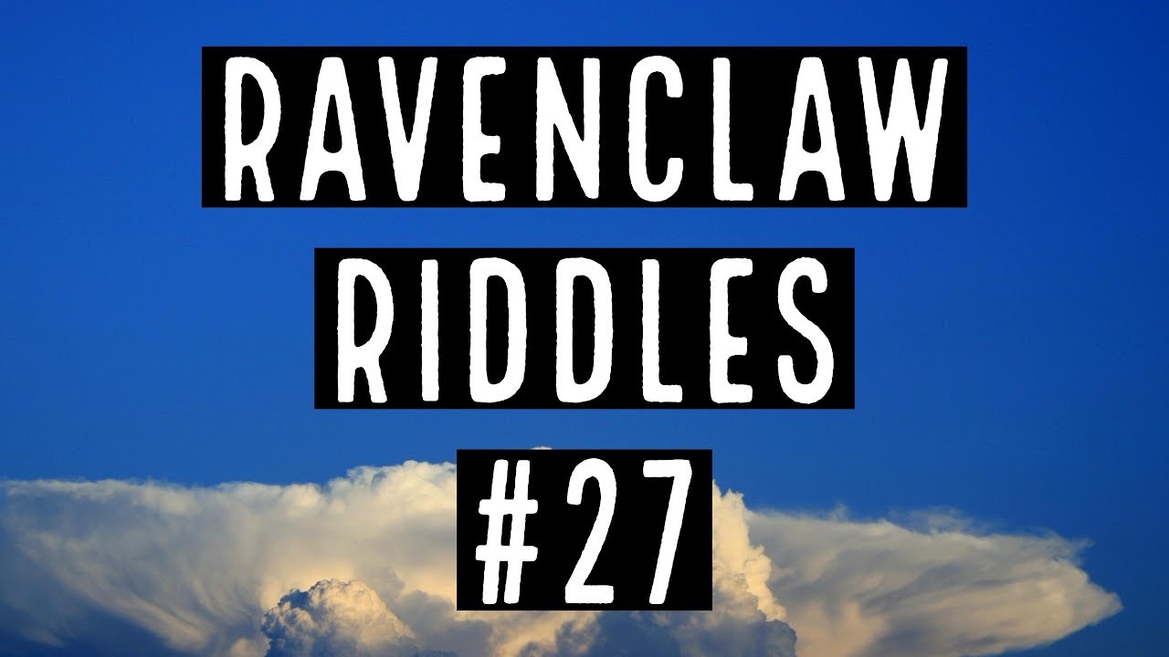 Ravenclaw Riddles 27 Can You Solve The Riddle To Get Into The Common Room Youtube
