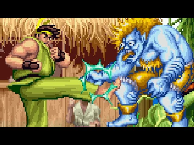 Blanka's Stage In-Game Background, Images, Street Fighter II, Museum