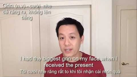 Học từ vựng anh văn với Kenny N tập 4