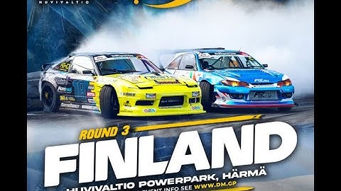 Drift Masters Round 3 2025 • Finland • TOP 16 and TOP 32 LIVE