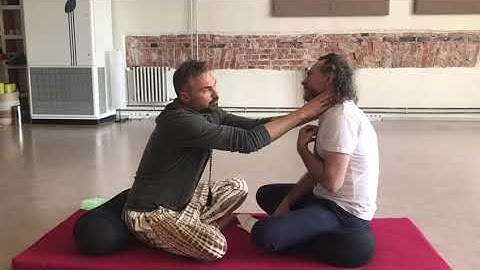 BBTRS breathwork demo session, neck and throat