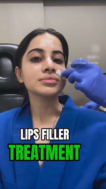 Lips Filler treatment Urfi Javed ( Urfi Javed lips surgery )